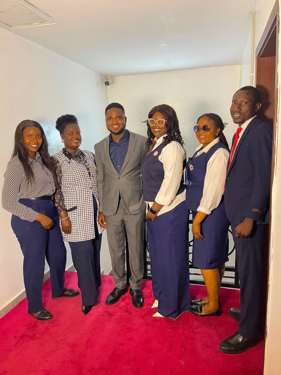 BuildNaija Homes team and construction site